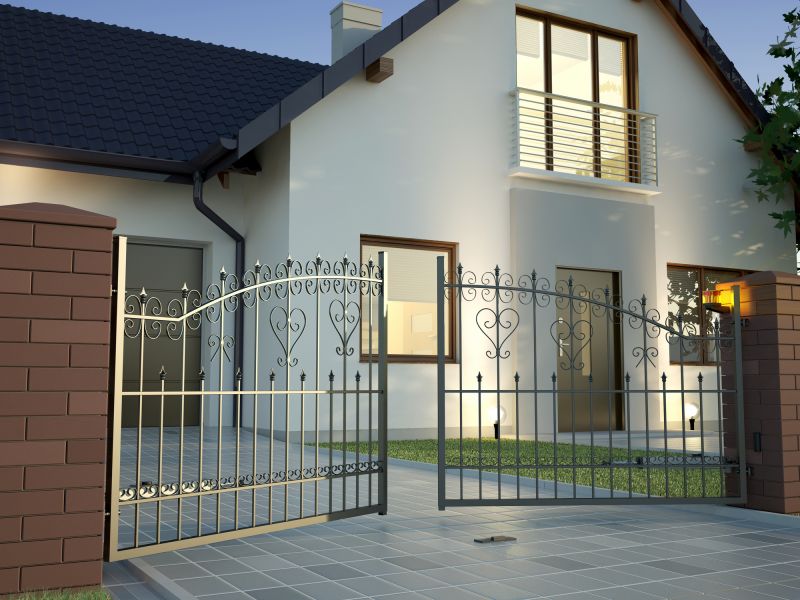 Wrought Iron Gate Maintenance in Spring